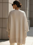 Addison | Women's Oversized Batwing Sleeve Knit Sweater with Cozy for Layering