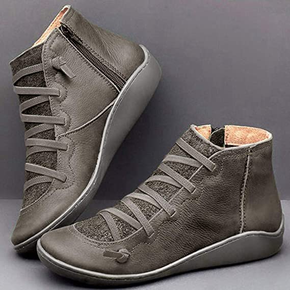 Faye | Women's support boots with Leather Comfortable Casual Everyday for Walking