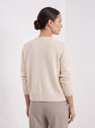 Cardigan Women Short Tailored Button Knit Old Money