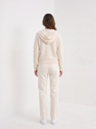 Zip-Up Hoodie Sweater Women Cashmere Blend Old Money