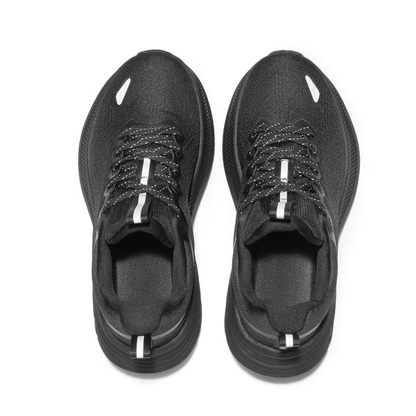 Aerion-Supportive Walking Shoes-Black