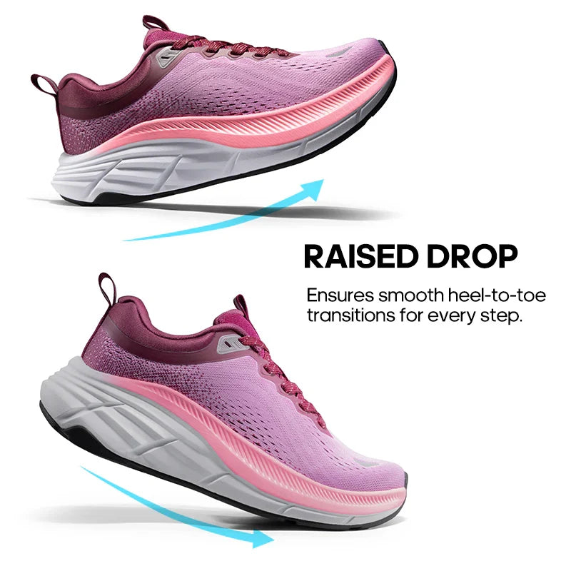Aerion-Supportive Walking Shoes-Purple