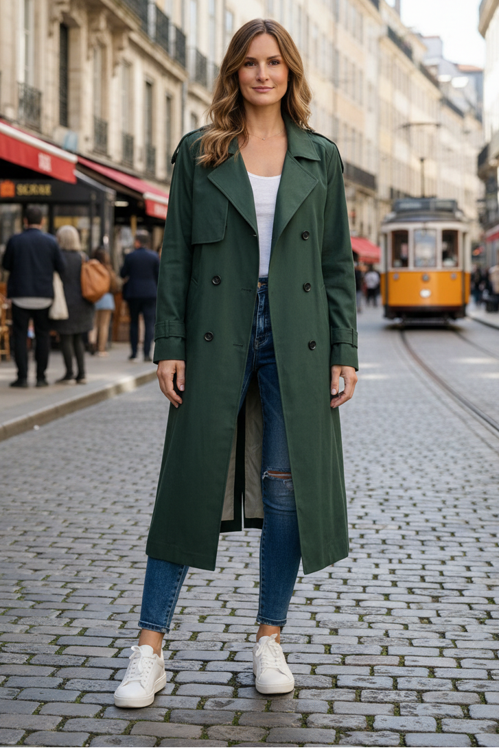 Gesine | Women's Belted Winter Parka