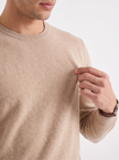 Cashmere Sweater Men Crew Neck Regular Fit Lightweight