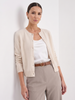 Cardigan Women Short Tailored Button Knit Old Money