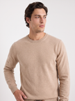 Cashmere Sweater Men Crew Neck Regular Fit Lightweight