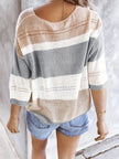 Fine Knit Sweater Women Regular Fit Soft Long Sleeve