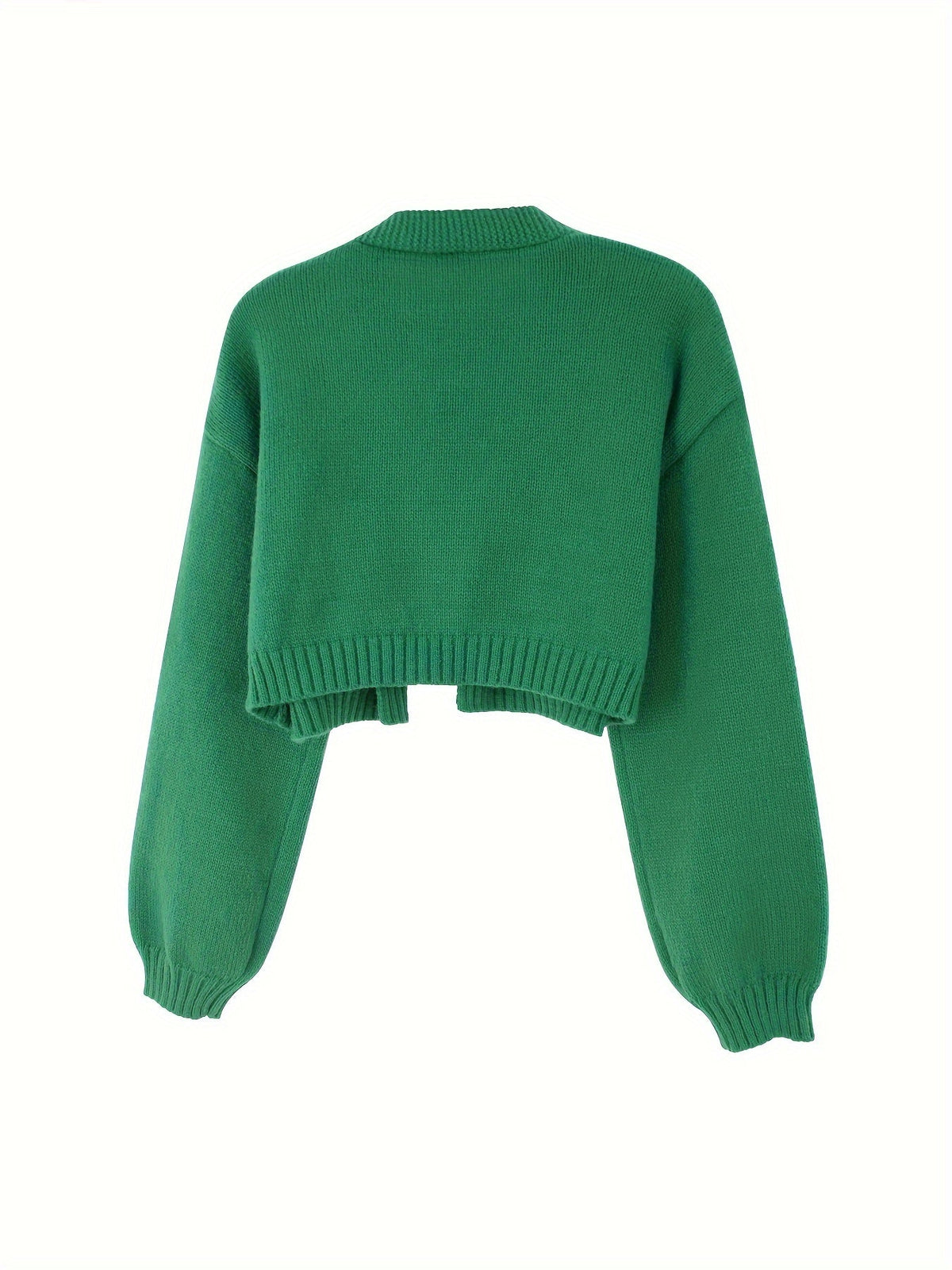 Christmas Cardigan Gingerbread Open Front Long Knit Holiday Sweater Jumper | Aurelia