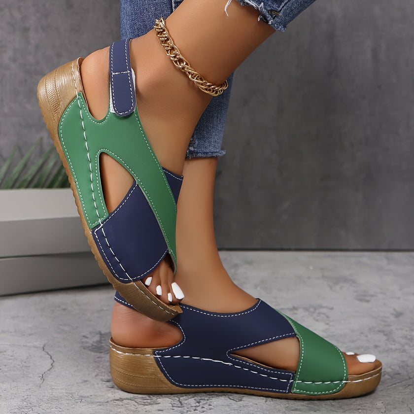 FJØRNA women's orthopedic sandals with adjustable straps and cushioned footbed, featuring supportive design and open toe style.
