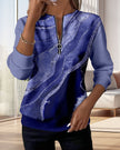 Half-Zip | Women's Vintage Zip-Up Sweatshirt Pullover