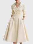 Yan | Elegant Midi Dress