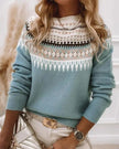 Saskia | Women's Relaxed-Fit Knit Sweater with Cozy Breathable Knit for Casual