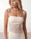 Lace Maxi Dress Women Square Neck Open Back Cocktail