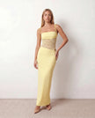 Lace Maxi Dress Women Square Neck Open Back Cocktail