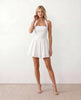 Mini Dress Women Cocktail Halter Backless Corset