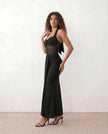 Halter Maxi Dress Women Cocktail Mermaid Sweetheart Backless
