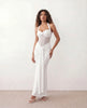 Halter Maxi Dress Women Cocktail Mermaid Sweetheart Backless