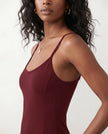 Party Mini Dress Women Spaghetti Strap Low Back Side Slit Fitted
