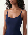 Party Mini Dress Women Spaghetti Strap Low Back Side Slit Fitted