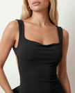 Maxi Dress Women Cowl Neck Backless Bodycon Cocktail