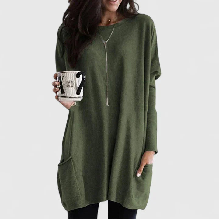 Amaryzeth | Women's Versatile Sweater Pullover with Cozy Soft Knit for Casual