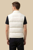 Gilet Vest Men Sleeveless High Stand Collar Zip Regular Fit