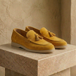 FJØRNA men's casual suede lace-up shoes with a sleek, stylish design perfect for smart casual outfits.
