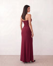 Sequined Maxi Dress Women Strapless Sweetheart Corset Ruched Waist Formal