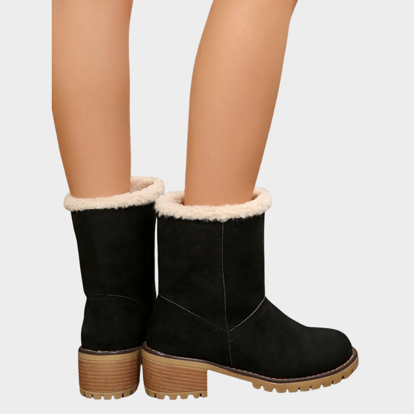 Brynn | Women's Mid Heel Winter Boots with Comfortable Casual Everyday Walking