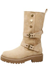 Harlow | Women's Winter Fur High Boots with Comfortable Casual Everyday Walking
