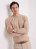 Cashmere Sweater Men Crew Neck Regular Fit Lightweight