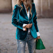 Sara | Women's Velvet Blazer