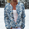 Mary | Women's Tailored Knit Floral Cardigan Sweater