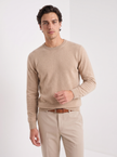 Cashmere Sweater Men Crew Neck Regular Fit Lightweight
