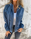 Hayden Evelissa | Women's Classic Corduroy Hooded Cardigan Sweater