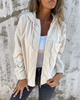 Hayden Evelissa | Women's Classic Corduroy Hooded Cardigan Sweater