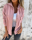 Hayden Evelissa | Women's Classic Corduroy Hooded Cardigan Sweater