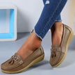 FJØRNA women's orthopedic loafers with non-slip waterproof soles, featuring a sleek design and comfortable fit for everyday wear.
