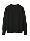 Tilde | Women's Ribbed V-Neck Button-Front Cardigan