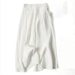 FJØRNA lightweight summer women's trousers with wide leg, high waist, and side pockets, perfect for casual warm-weather wear.