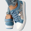 FJØRNA women's orthopedic sneakers with breathable mesh upper and cushioned insole for comfortable support and style.