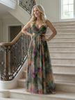 FJØRNA summer sleeveless wrap maxi dress for women, flowing fabric with a flattering fit, perfect for warm weather occasions.