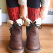 Insulating | Women's and waterproof boots with Leather Comfortable Casual Everyday