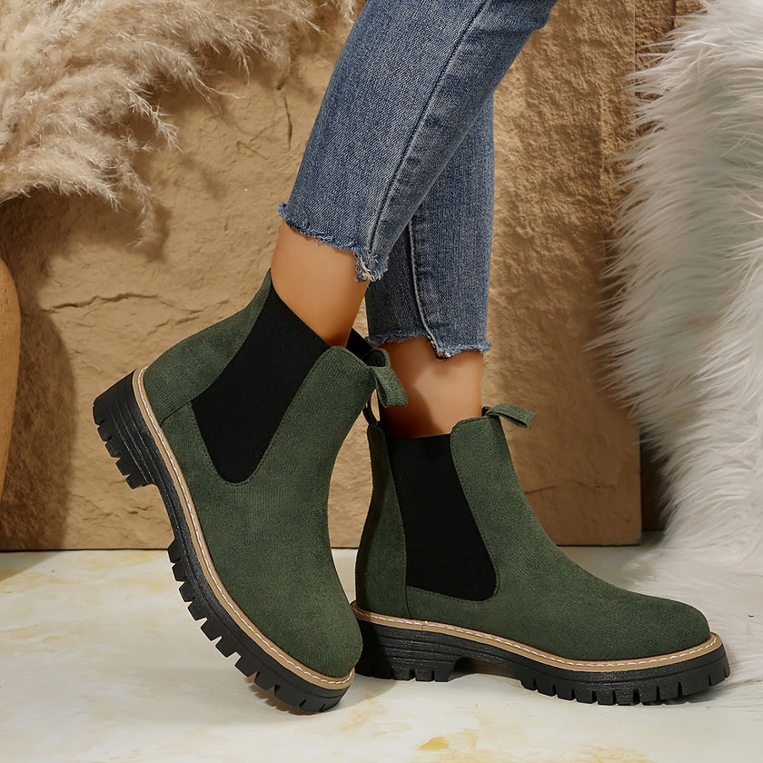 Rhea | Women's Chelsea Comfort That Never Quits Boots with Slip-On