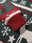 Giulia | Women's Fair Isle Reindeer Hooded Christmas Sweater