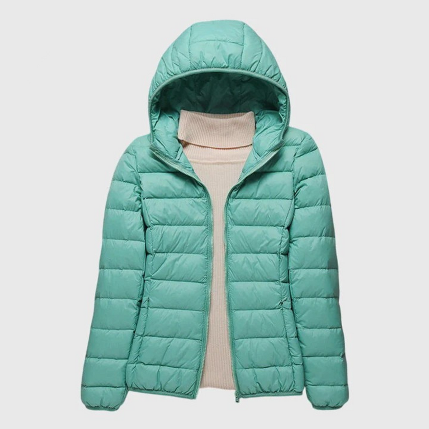 Quilted Jacket Women Ultra-Light Windproof Water-Resistant