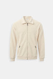 Track Jacket Men Lapel Collar Zip Regular Fit Solid Colour