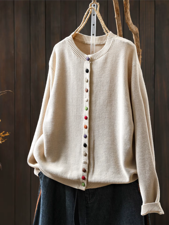 Ellery | Women's Tailored Knit Button-Front Cardigan Sweater with Wrap Cozy for Layering