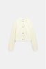 Bomber Jacket Women Wool Blend Short Recycled