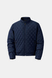 Wool Jacket Men Stand Collar Zip Long Sleeve Regular Fit Winter